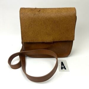 Thalia Strates x Brother Vellies Whiskey Leather Palma Bag